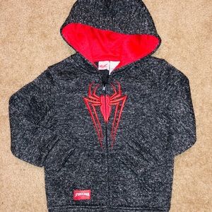 New kids/boys Spider-Man Hoodie size 5